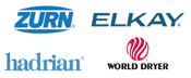 Zurn  |  Elkay  |  Hadrian |  World Dryer  |  Wilkins Logo