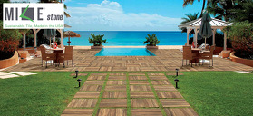Thick Outdoor Porcelain Tile Paving Systems