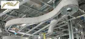Creating Curved Wall and Ceiling Features with Flexible Track Systems