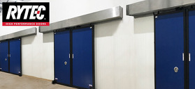 High-Speed, High-Cycle Doors for Food, Beverage, & Cold Storage Facilities