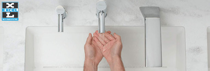 Designing Touchless Solutions for Proper Hand Hygiene in Commercial Restrooms
