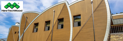 Uniting Sustainability and Aesthetics: Wood-Plastic Composite Cladding for Rainscreen Assemblies, Decks, & Railings